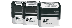 Self-Inking Signature Stamps