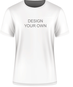 TSHIRT-00 - White Custom T-Shirt