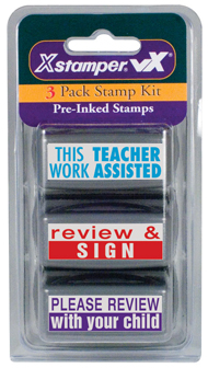 Xstamper Teacher Stamps - Kit 2 - 35206